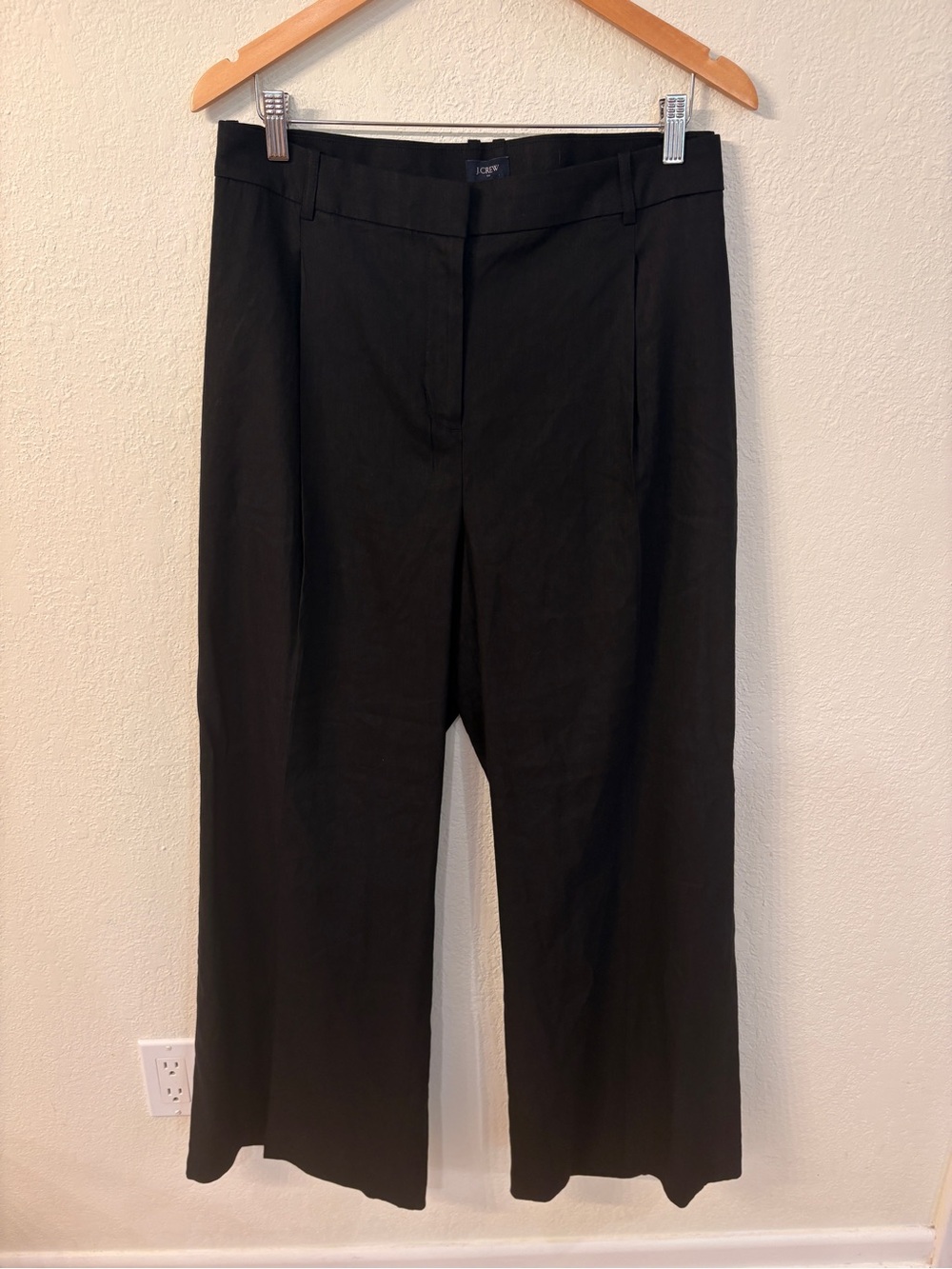 J. Crew Wide Leg Linen Pants Size 18 NWT